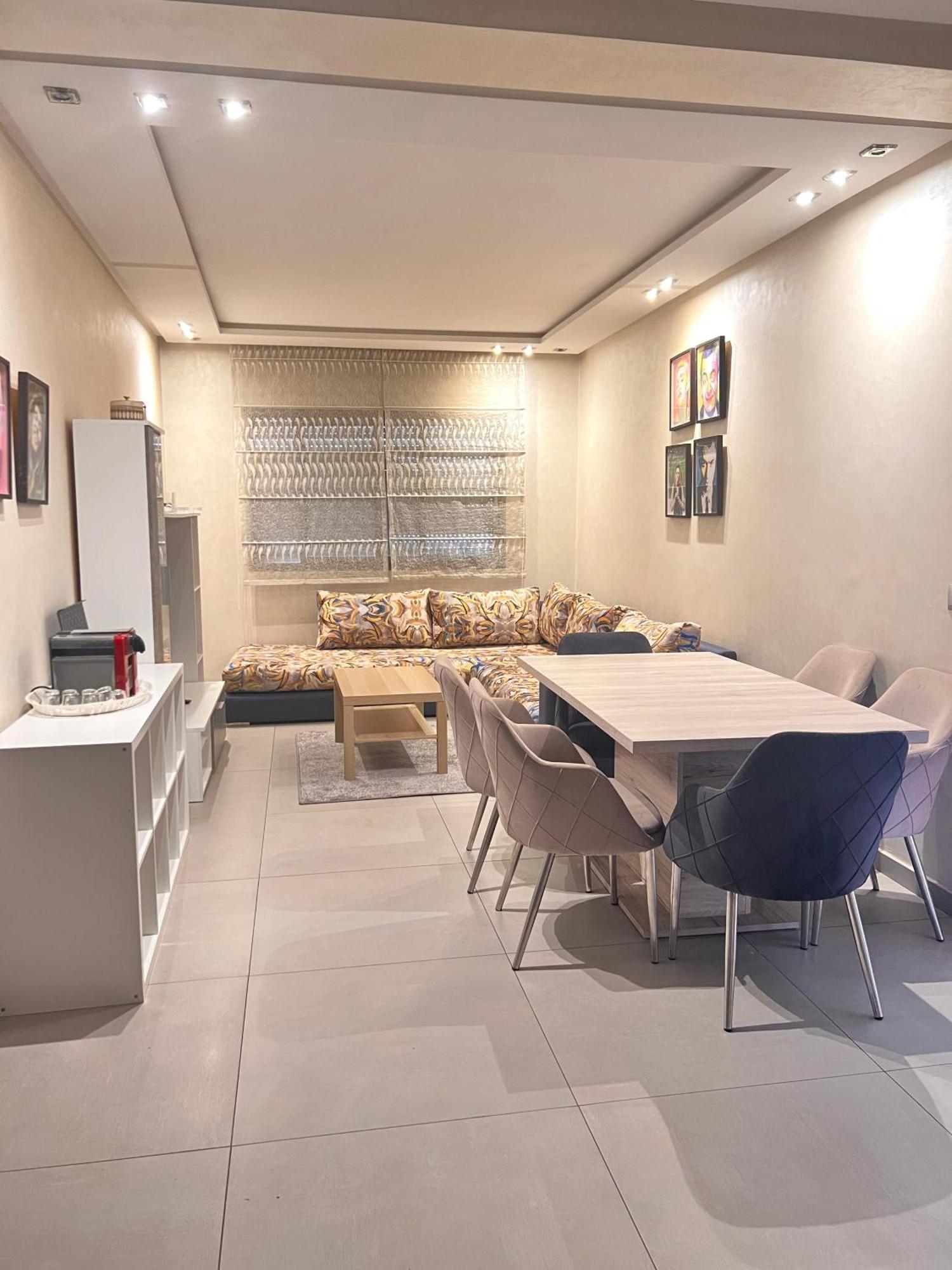 Superbe Appart Ensoleillé FibreO+Netflix+Parking Casablanca Extérieur photo